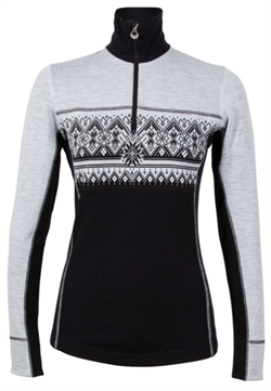 Dale of Norway Rondane Feminine Sweater - Black/Grey
